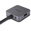 USB Hub - LINDY USB 3.0 Hub, 4 Prievadai, 5 m, Juodas