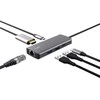 Trust Dalyx - 6-in-1 USB-C Multi-Port Adapteris, 1000 Mbit/s (sidabrinis)