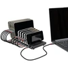USB įkrovimo stotelė - Lindy 240 W 10 prievadų