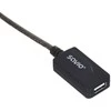 USB Prailgintuvas - SAVIO CL-130 10m USB 2.0-A M/F Aktyvus Juodas