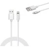 Savio CL-193 USB kabelis USB 2.0 2 m USB A USB C/Lightning Baltas