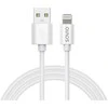 Savio CL-193 USB kabelis USB 2.0 2 m USB A USB C/Lightning Baltas