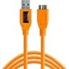 Tether Tools TetherPro USB 3.0 A/Micro B 4,6m oranžinis