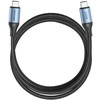 Vention USB 2.0 5A 240W 1.5m Juodas USB-C į C tipo kabelis