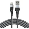 USB Laidas - everActive CBB-2MG Micro USB 2.0, 2,4 A Greitasis Įkrovimas, 480 Mbps Duomenų Perdavimo Sparta, 2 m, Juoda