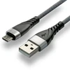 USB Laidas - everActive CBB-2MG Micro USB 2.0, 2,4 A Greitasis Įkrovimas, 480 Mbps Duomenų Perdavimo Sparta, 2 m, Juoda