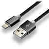 USB Laidas - everActive CBS-1.5IB, 2.4A Greitas Įkrovimas, 480 Mbps Duomenų Perdavimo, 1.5m, Juodas