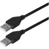 GEMBIRD CCP-USB2-AMAM-6 Gembird USB 2.0 AM/AM Cable, 6FT, Juodas