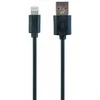 GEMBIRD CC-USB2-AMLM-1M USB duomenų sinchronizavimo ir įkrovimo 8 kontaktų kabelis 1m juodas