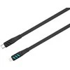 Havit CB6255 - C tipo USB įkrovimo laidas iki Lightning, 1 m (juodas)