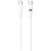 Havit CB6280 - USB Type C į USB Type C laidas, 1 m (baltas)