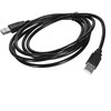 LANBERG cable USB-A M/M 2.0 1.8m juodas