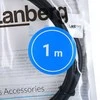 LANBERG cable USB-A M/M 3.0 1.0m juodas