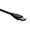 LANBERG cable USB-A M/M 3.0 1.0m juodas