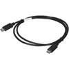 LANBERG CA-CMCM-10CU-0010-BK laidas USB-C M/M 2.0 1M Juodas