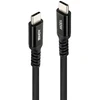 USB Laidas - Lindy 32025 USB 2.0 USB-C Į USB-C Laidas, 0,5 m, 100 W, Juodas
