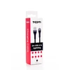 SEEK TOTI USB A to Lightning, 2m Braided Cable 2A (non-MFI), Juodas