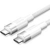 „Vention“ USB 3.2 5A 10Gbps 1m baltos spalvos USB-C–C kabelis