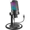 USB mikrofonas - Fifine A8 USB kondensatorinis kardioidinis su stovu juodas
