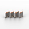 USB Priedas - LINDY USB C Prievado Blokatoriai, ABS, Oranžiniai, 10 vnt.