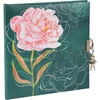 Užrašų knygelė - GOLDBUCH 44414 Peonija 96 Puslapiai, Užrakinta, 17x17 cm, Balta