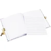 Užrašų knygelė - GOLDBUCH 44575 Vasaros Pieva 17x17 cm su Užraktu Baltos Puslapiai alyvinis