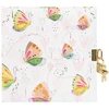 Užrašų knygelė - GOLDBUCH 44589 Mariposa 96 Puslapių 17x17 cm Su Užraktu Balta