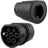 V2L Iškrovimo Adapteris - HiSmart Type 2 Į Schuko 230 V 3,6 kW Juodas