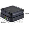 Vaflinė ELDOM WA900 WAFFLE IRON 1200W Juodas