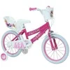 Vaikiškas Dviratis - Huffy 21851W 16 Colių Su Atraminiais Ratukais Rožinis Baltas