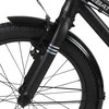 Huffy Batch Alu 20” bike, matte juodas (B374355W)