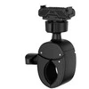 Vairo laikiklis - JJC HM OA5 360° sukimas, 60° pasvirimas, tinka 15–41 mm skersmens poliams, juodas