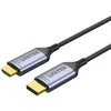 Vaizdo kabelis - UNITEK DisplayPort 1.4 į HDMI 2.1 8K 1.8m pilkas/juodas