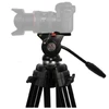 Vaizdo kamerų trikojis - Nest NT 777 juodas 81–180 cm 4kg 1/4 colio