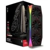 Vaizdo plokštė XFX Mercury AMD Radeon RX 9070XT OC Magnetic Air Edition su RGB apšvietimu | RX-97TMARGB9