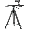 Vaizdo Stovas - Fotopro DV 5A Sunkus Skysčio Galvutė, Laiko 10 kg, Maksimalus Aukštis 193 cm, Juodas
