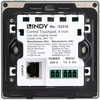 Valdymo Jutiklinis Pultas - Lindy Control Touchpad 32310, 4 Coliai, PoE, Android 11, Tamsiai Pilkas