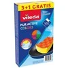 Vileda Pur Active Colors kempinėlių rinkinys, 4 vnt.