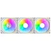 Darkflash Gauss G24 3 viename kompiuterio ventiliatoriai (balti)