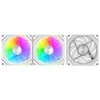 Darkflash Gauss G24 3 viename kompiuterio ventiliatoriai (balti)