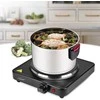Maestro MR-772-1 hob Juodas Countertop Sealed plate 1 zone(s)