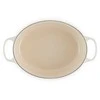 Virtuvės Indai - Le Creuset Signature Keptuvė 6.3L Ketaus Emaliuota Ovali 31cm Meringue