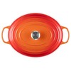 Le Creuset Signature Roaster oval 35cm orkaitė red (21178350902430)