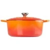 Virtuvės Indai - Le Creuset Signature Keptuvė 28cm Apvalus Ketaus Raudona