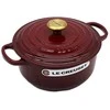 Virtuvinė Indų Rinkinys - Le Creuset Signature Keptuvė 2.4L Ketaus Emaliuota Apvali 20cm Rhone