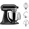 Virtuvinis kombainas KitchenAid Artisan 5KSM125, 4,8 l, Matinės juodos spalvos