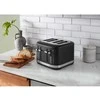 Skrudintuvas "KitchenAid" 4 riekelių skrudintuvas 5KMT4109EBM juodas nerūdijantis plienas 5KMT4109EBM, 4 tosty