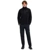 BERGHAUS Prism Half Zip Polartec® Fleece - men's fleece sweatshirt, dydis M (juodas)