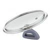 TEFAL Wok keptuvė | G7309955 Daily Cook | Wok | Skersmuo 28 cm | Tinka indukcinei kaitlentei | Dangtis pridedamas | Fiksuota rankena | Pilkas