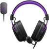 Havit H2002C+U - žaidimams ausinės (juodas ir violetinė)
